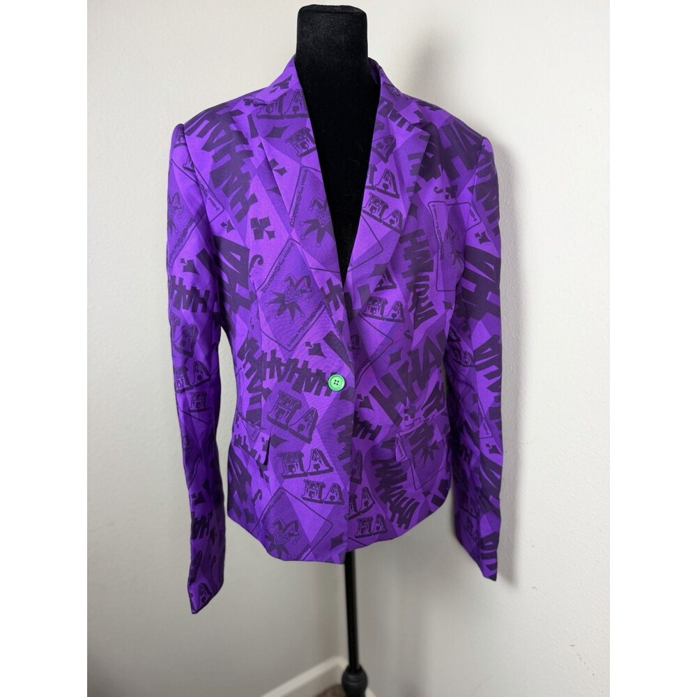 OppoSuits Batman Purple Blazer Jacket DC Comics Size US 16 UK 20 EU 46